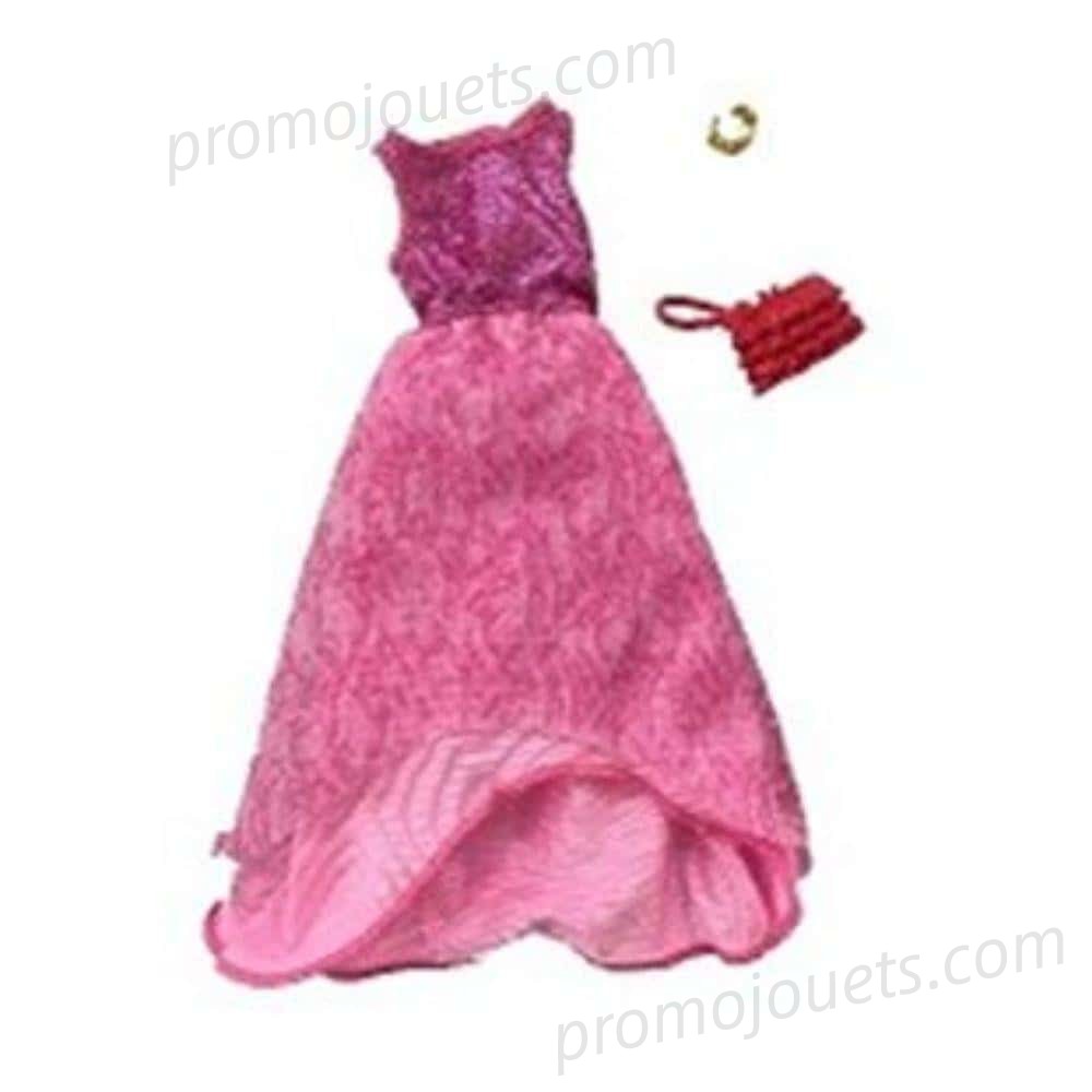 Barbie - Robe de soirée et accessoires Plus Bas Prix De Vente - -3