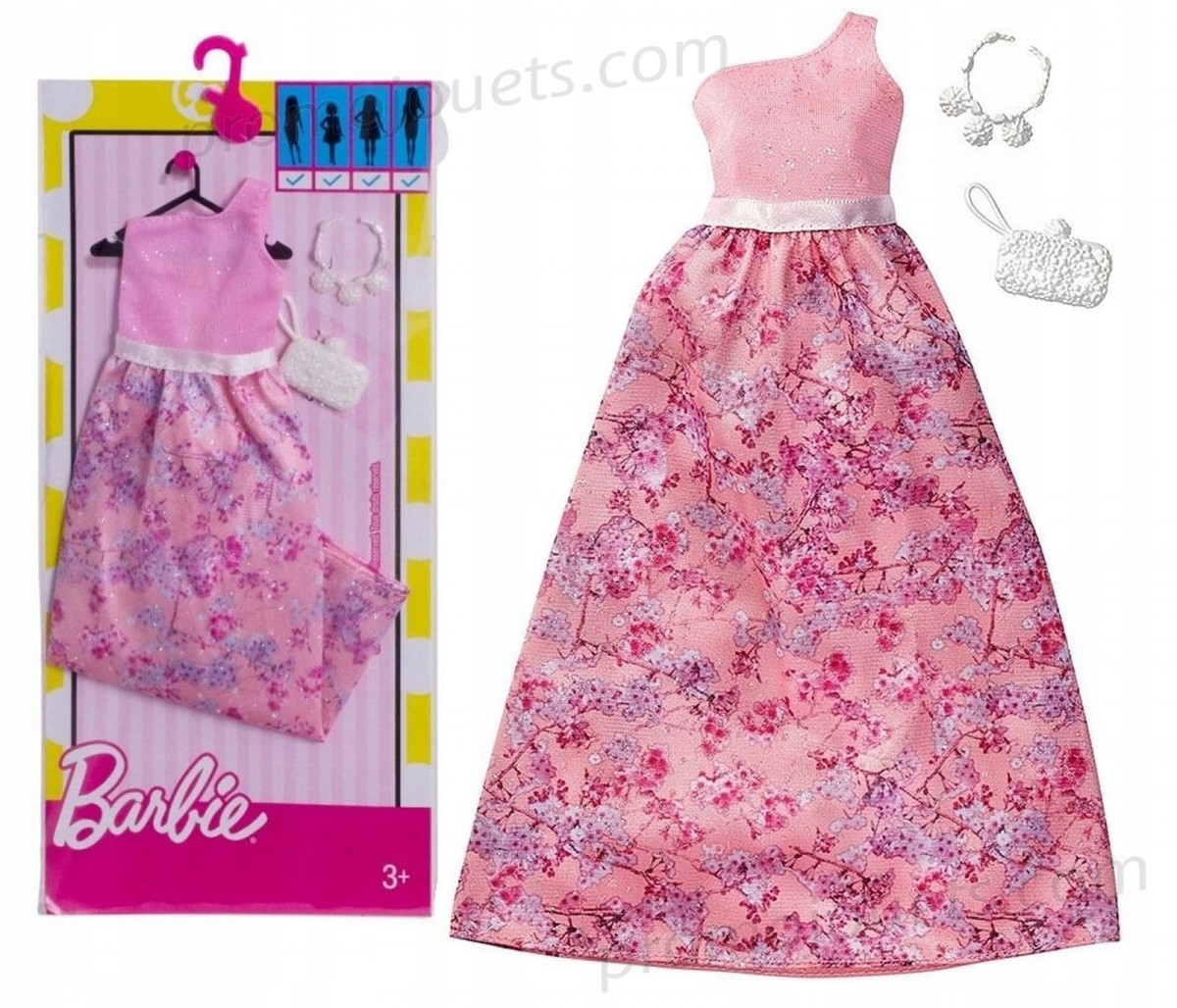 Barbie - Robe de soirée et accessoires Plus Bas Prix De Vente - -1